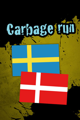 Carbage run Scandinavia